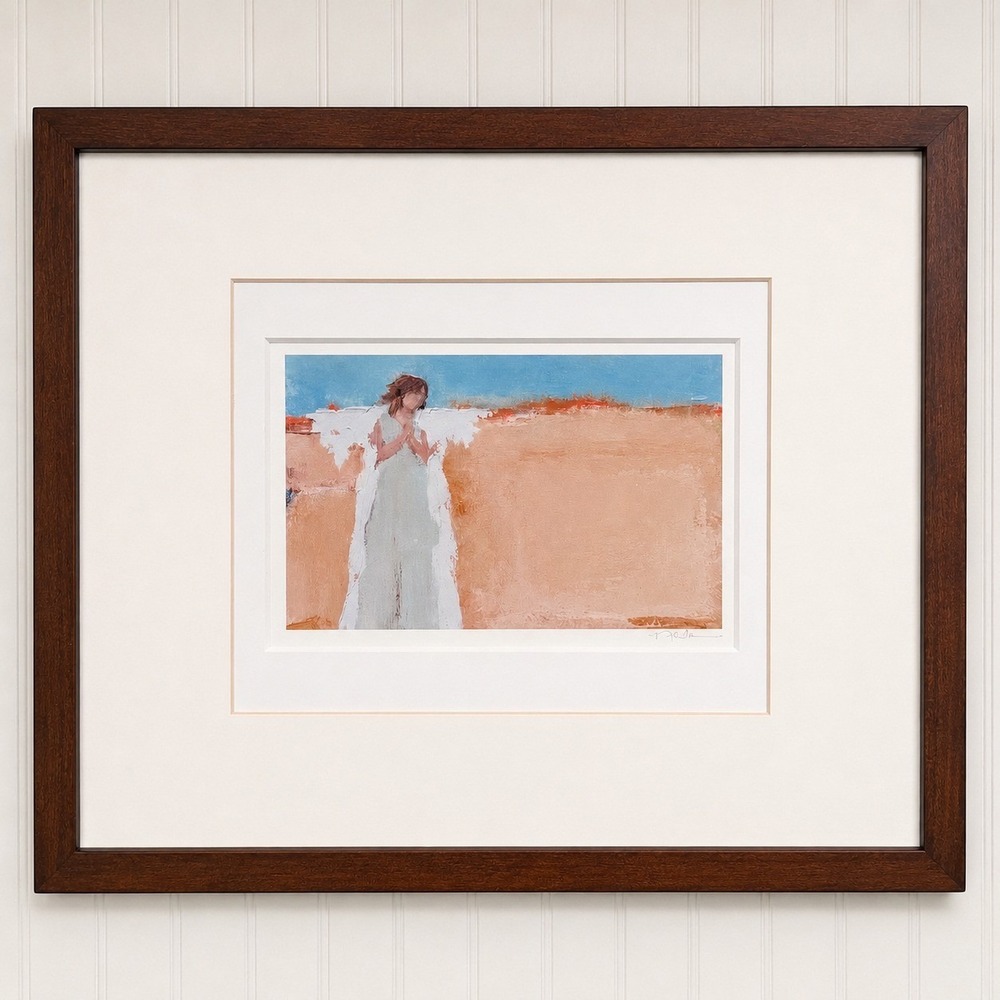 Anne Neilson Signed Giclee Print A Promise Still Stands 2019 Pottery Barn Frame
